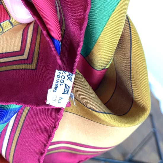 Hermès Vintage Zijde Sjaal Carré 90 - Image 5