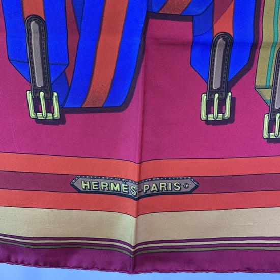 Hermès Vintage Zijde Sjaal Carré 90 - Image 6