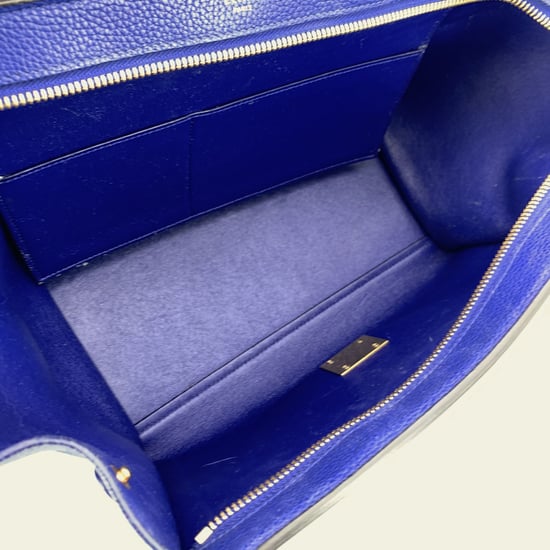 Celine Leren Handtas Trapeze - Image 4