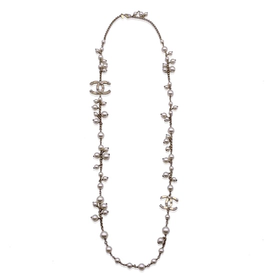 Chanel Metalen Ketting CC - Image 1