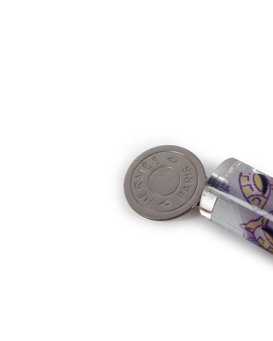 Hermès Multicolor Bijouterie Fantaisie Hars Dangle Oorbellen - Image 3