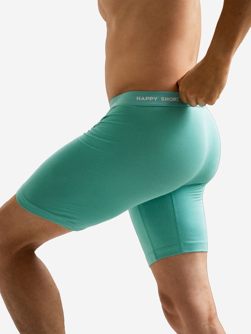 Happy Shorts Heren Retro Boxer Neon Lang 4-Pack Retro korte broeken, vintage boxers, - Image 4