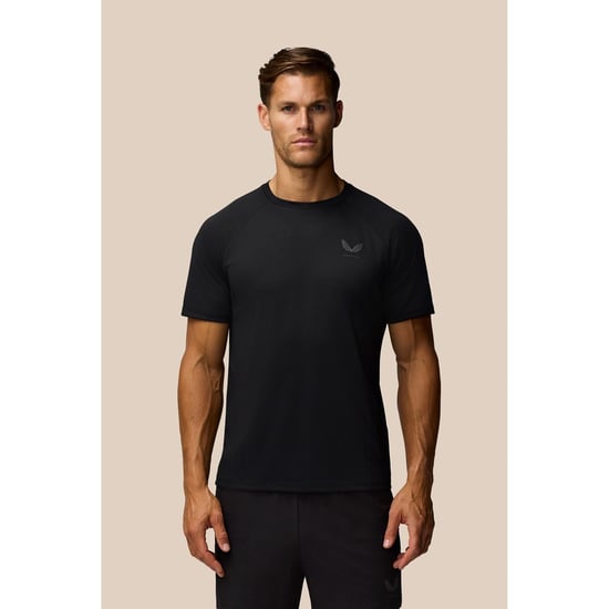 Castore Adapt Trainings T-Shirt Polyester Heren Zwart Activewear T-Shirts - Image 1