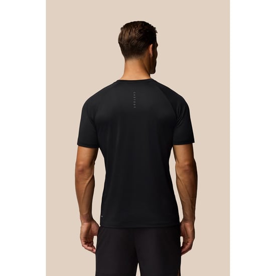 Castore Adapt Trainings T-Shirt Polyester Heren Zwart Activewear T-Shirts - Image 2
