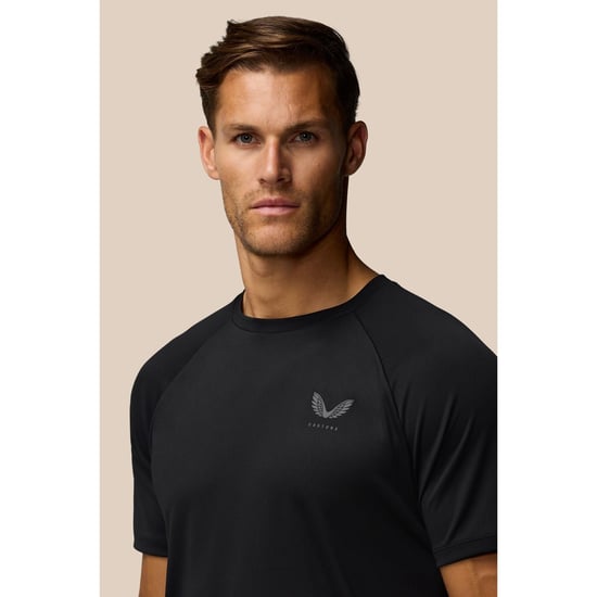 Castore Adapt Trainings T-Shirt Polyester Heren Zwart Activewear T-Shirts - Image 4