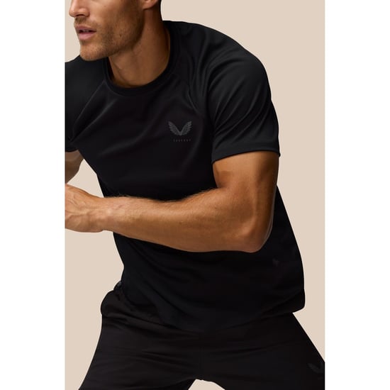 Castore Adapt Trainings T-Shirt Polyester Heren Zwart Activewear T-Shirts - Image 5
