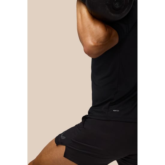Castore Adapt Trainings T-Shirt Polyester Heren Zwart Activewear T-Shirts - Image 6