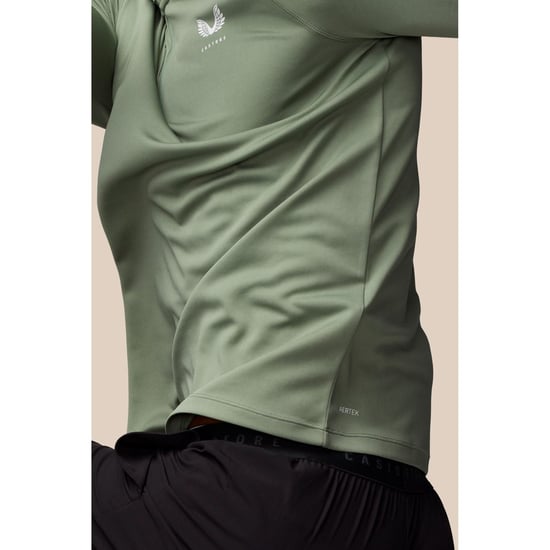 Castore Adapt Training 1/4 Zip Top Polyester Heren Blauw Actieve Kleding T-Shirts - Image 6