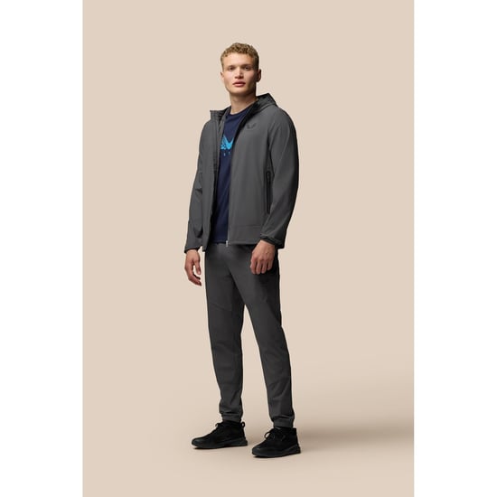 Castore Lichtgewicht Flex Jas Heren Grijze Hardloopjassen - Image 3