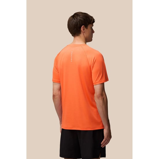 Castore Adapt Trainingsshirt Polyester Heren Oranje Activewear T-shirts - Image 2