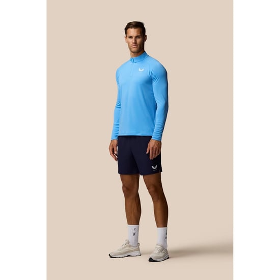 Castore Adapt Training 1/4 Zip Top Polyester Groene Actieve T-shirts voor Mannen - Image 4
