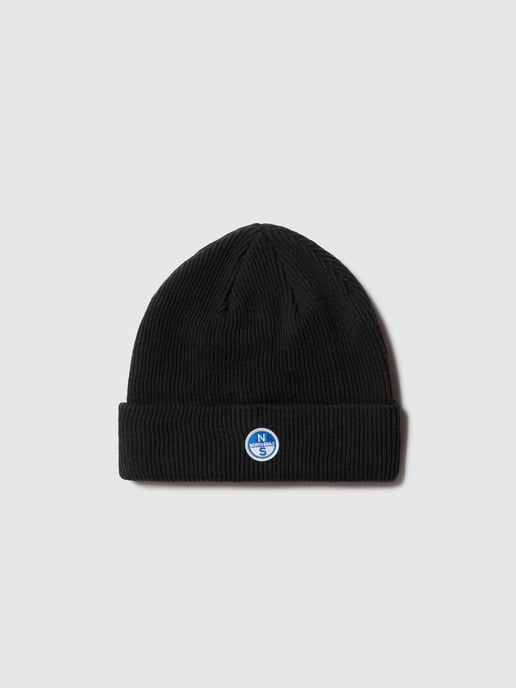 North Sails Muts Micro-rib breisel met logopatch - Image 2