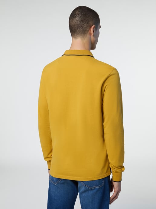 North Sails Polo Shirt Lange mouwen met kraagprint - Image 2
