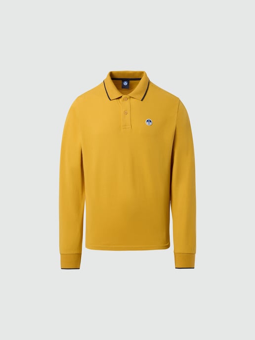 North Sails Polo Shirt Lange mouwen met kraagprint - Image 3
