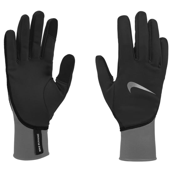 Nike Dames/Dames Pacer Midweight Hardloophandschoenen (Zwart) - Image 1