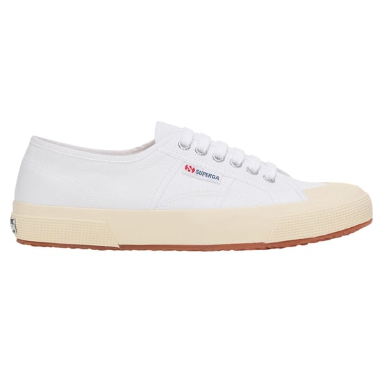 Superga Unisex 2390 Militaire Sportschoenen voor Volwassenen (Wit/ gebroken wit) - Image 4