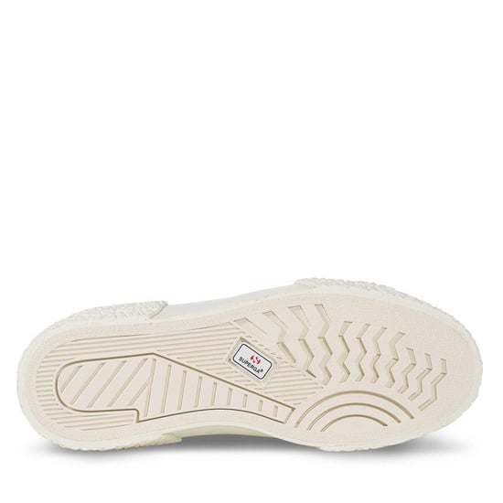Superga Unisex 2660 Stripe Big Bumpers Trainers voor volwassenen (Wit/ gebroken wit) - Image 4
