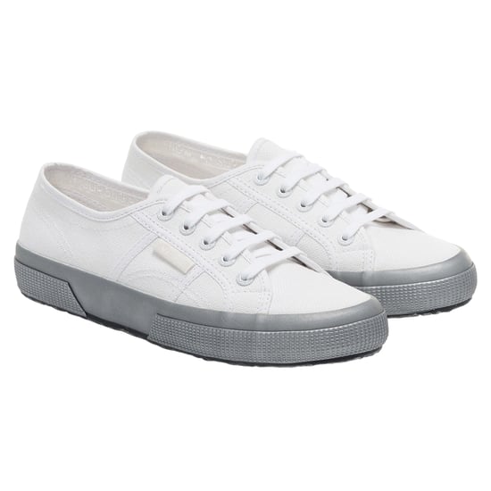 Superga Dames/Dames Pearl Gum Sportschoenen (Wit/zilver) - Image 1