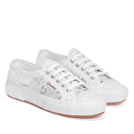 Superga Dames/Dames 2750 Macramé Sportschoenen (Wit) - Image 1