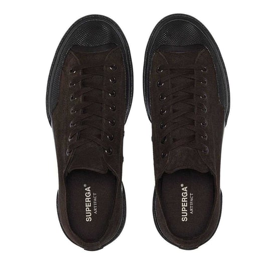 Superga Dames/Dames Flesh Out Suede Work Trainers (Volledig zwart) - Image 4