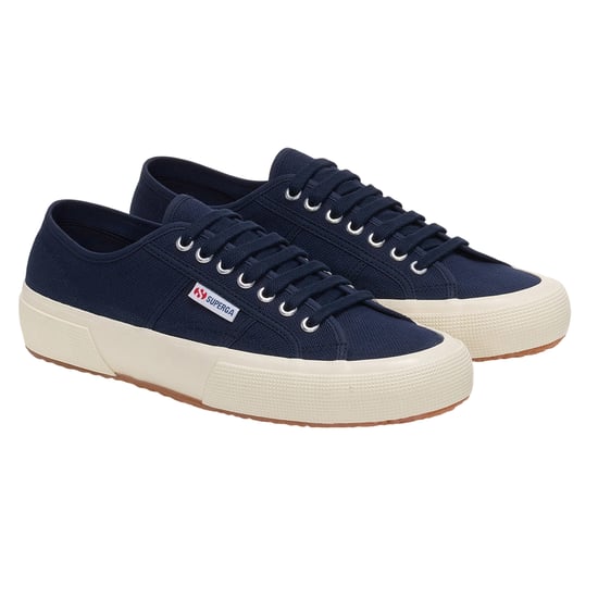 Superga Volwassen unisex 2750 OG-trainers (Navy/Off Wit) - Image 3
