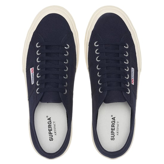 Superga Volwassen unisex 2750 OG-trainers (Navy/Off Wit) - Image 4