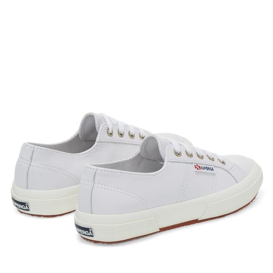 Superga Volwassen unisex 2750 nappaleer sportschoenen (Optisch Wit/Avorio) - Image 2