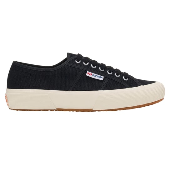 Superga Volwassen unisex 2750 OG-trainers (Zwart/Off Wit) - Image 1
