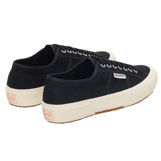 Superga Volwassen unisex 2750 OG-trainers (Zwart/Off Wit) - Image 2