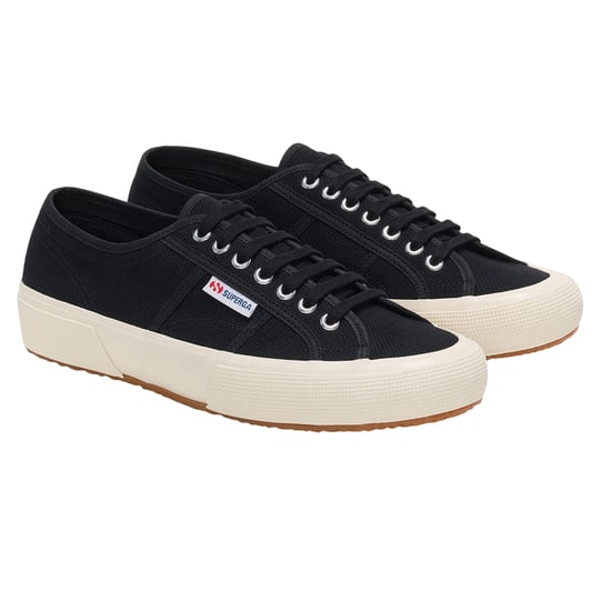 Superga Volwassen unisex 2750 OG-trainers (Zwart/Off Wit) - Image 3