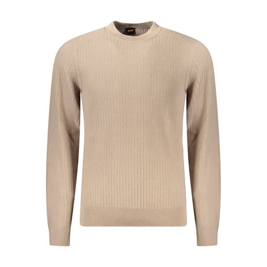 Geribbelde Gebreide Crew Neck Trui 50478682 - Image 1