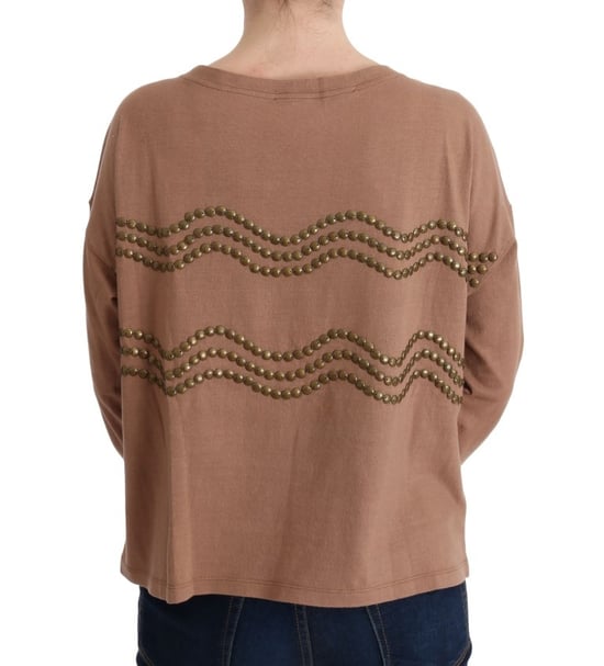 John Galliano Bruin Gebreid Pullover Truien - Image 3