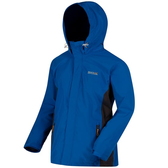 Regatta Groot Buiten Mens Klassieker Matte Kap Waterdicht Jasje (Oxford Blauw/Ijzer) - Image 4