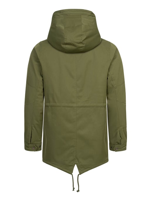 Alessandro Salvarini heren winterparka met teddovoering en capuchon - Image 4