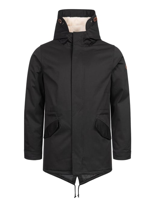 Alessandro Salvarini heren winterparka met teddovoering en capuchon - Image 2