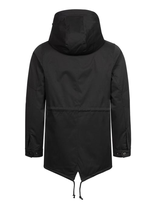 Alessandro Salvarini heren winterparka met teddovoering en capuchon - Image 4