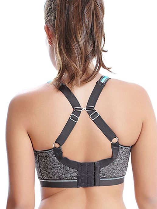 Epic Underwired Moulded Crop Top Sports Bra - Image 2