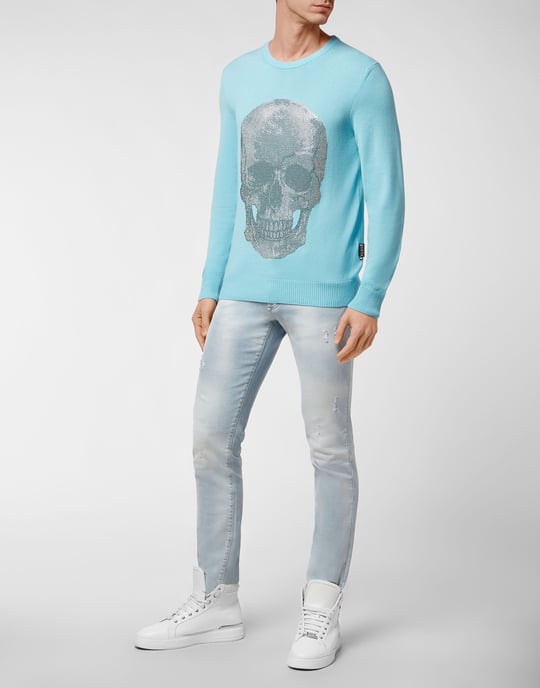 Pullover Ronde Hals Iconic Plein - Image 3