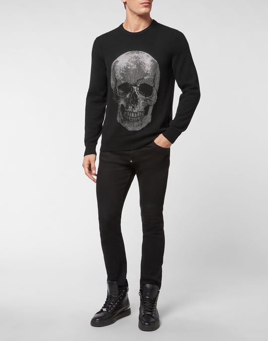 Pullover Ronde Hals Iconic Plein - Image 3