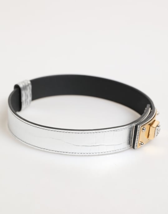 Zilveren Krokodillenleren Riem - Image 3