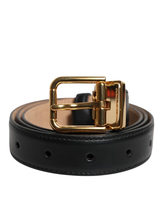 Leren Riemp met Gouden Gesp - Image 1