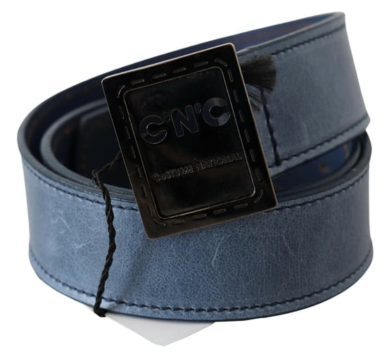 Heren Leren Riem Vierkante Gesp - Image 3