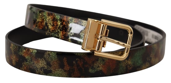 Glitter Camo Leren Riem Model Bel8465 - Image 2