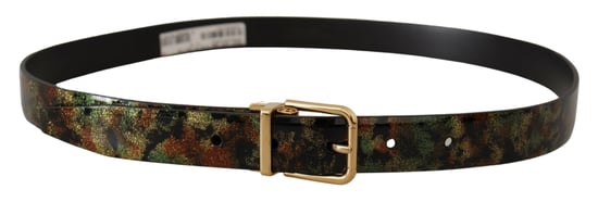 Glitter Camo Leren Riem Model Bel8465 - Image 3