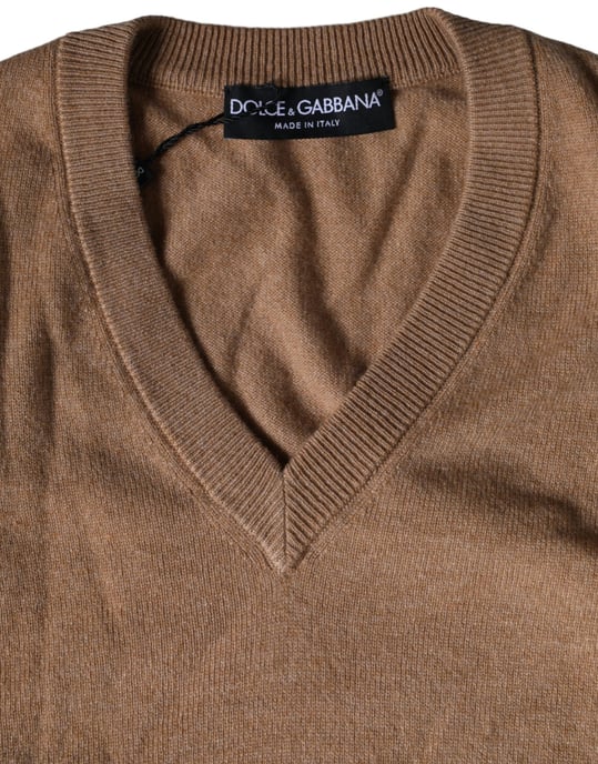 V-hals Cashmere Trui - Image 3