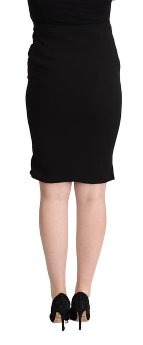 Pencil Rok Knie Lang Stretch Wol - Image 3