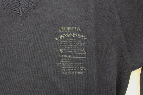 V-hals Merino Wol Trui - Image 6