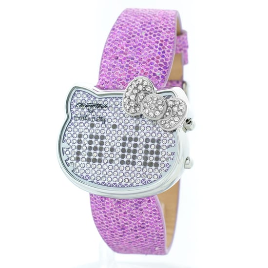 Hallo Kitty Paarse Glitterswatch - Image 1
