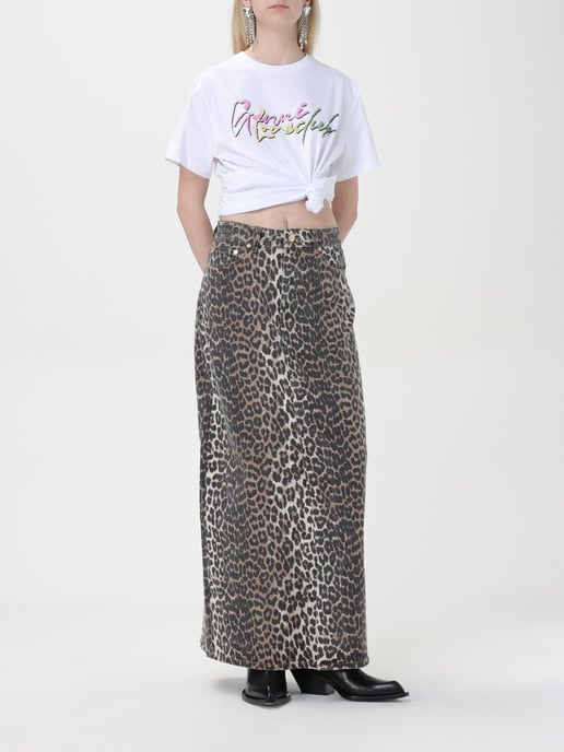 Luipaardprint Maxi Rok - Image 2