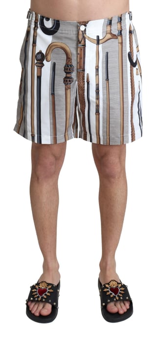 Canes Print Zwemshorts - Image 1